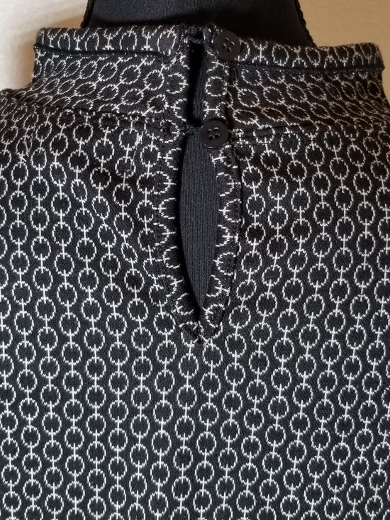 Max Studio London Womens Medium Sleeveless Top Business Party Retro Preppy NWT - Picture 5 of 9